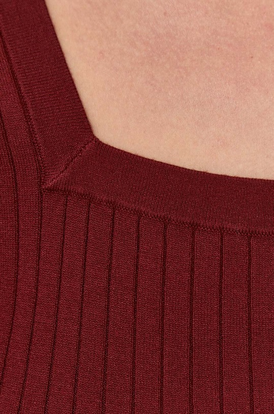 Max Mara Leisure sweter 2333660334600 bordowy