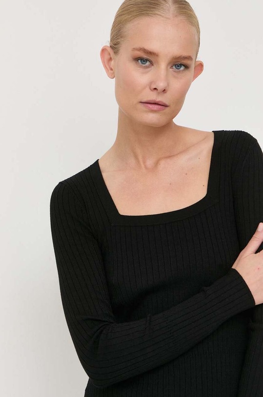 Max Mara Leisure pulover subtiri negru 2333660334600