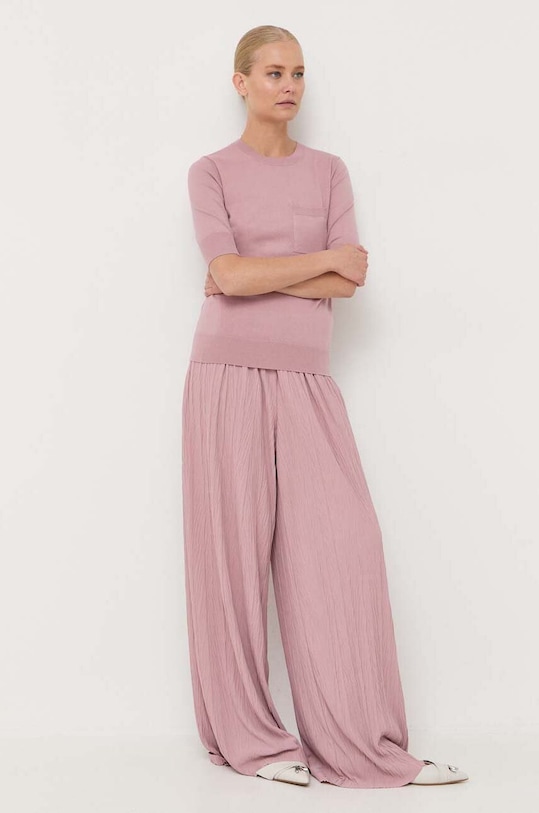 Max Mara Leisure sweter 2333660534600 różowy AW23