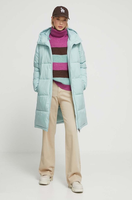 Roxy sweter ERJSW03570 turkusowy AW23