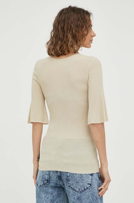 Odzież By Malene Birger sweter Q71805007 beżowy