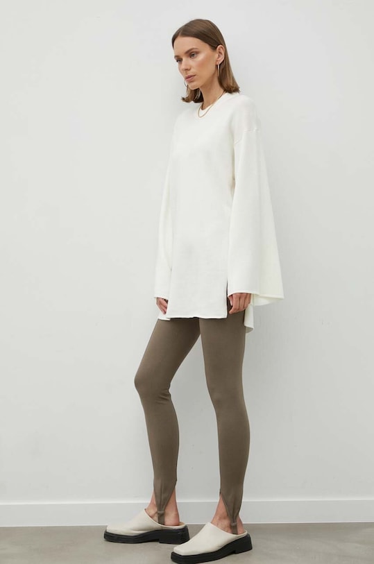 By Malene Birger pulover de lana Leon Q71547007 bej AW23