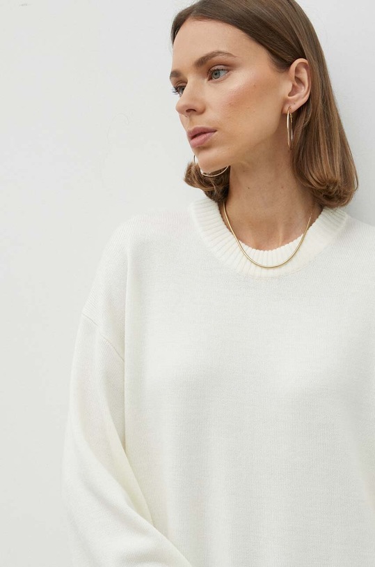 By Malene Birger pulover de lana Leon bej Q71547007
