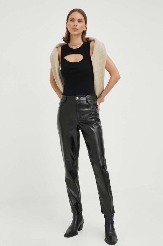 Вовняний светр By Malene Birger Q71803015 бежевий AW23