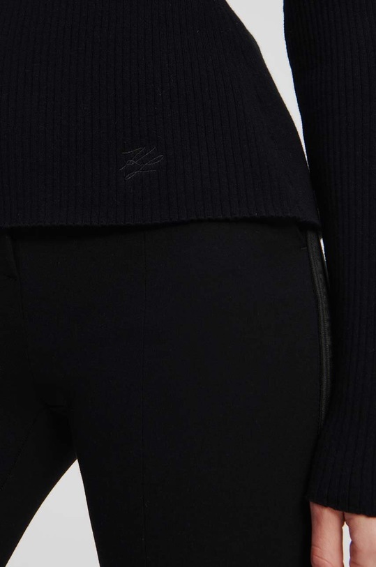Karl Lagerfeld sweter 235W2004 czarny SS24