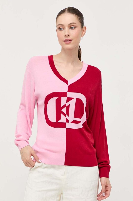 Karl Lagerfeld sweter pozostałe multicolor 235W2005