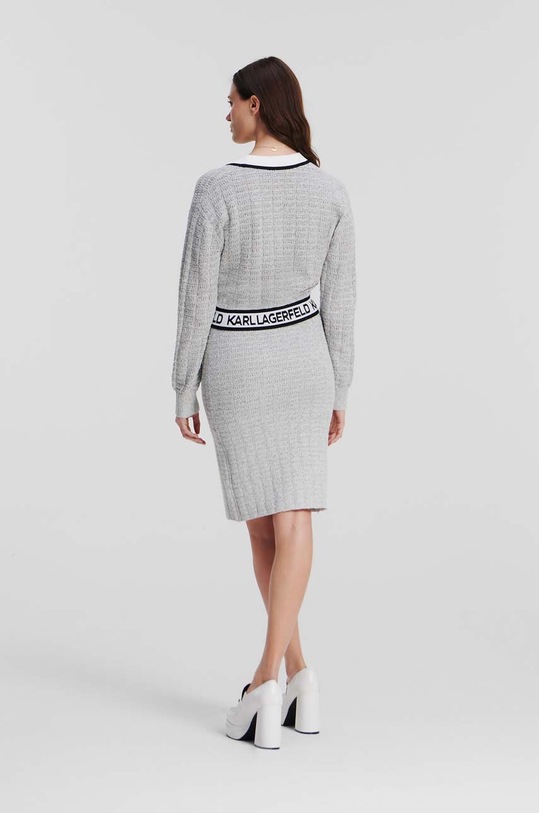 Îmbrăcăminte Karl Lagerfeld cardigan 235W2007 gri