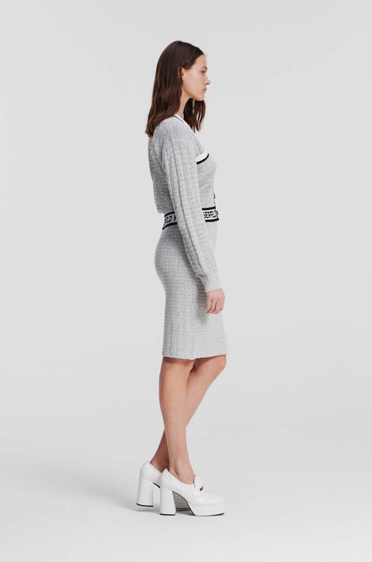 Karl Lagerfeld cardigan gri 235W2007