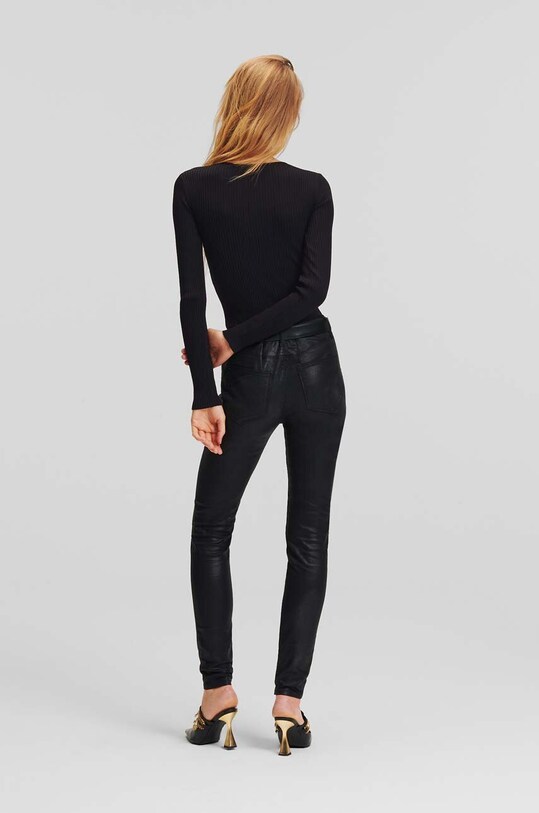 Odzież Karl Lagerfeld body 235W2009 czarny