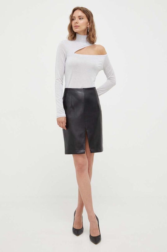 Patrizia Pepe sweter 8K0157.K128 szary AW23