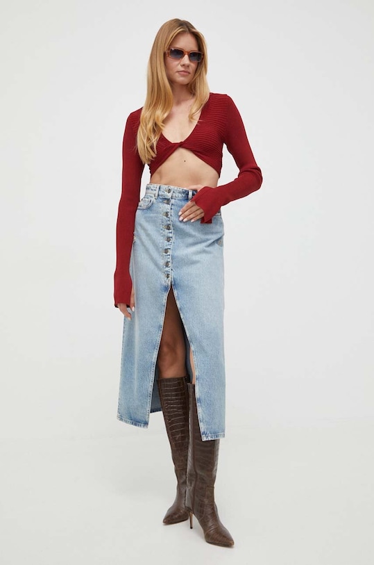 Свитер Patrizia Pepe 8K0162.K9J5 красный AW23