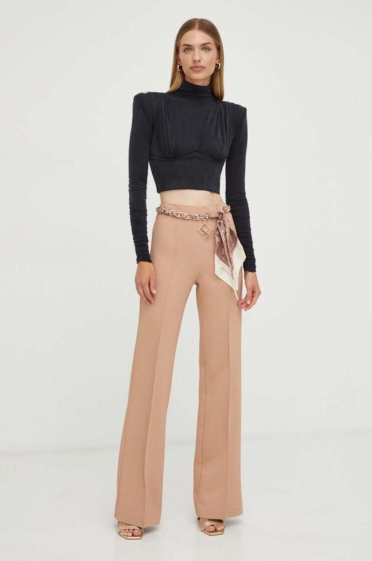 Elisabetta Franchi bluza MD01136E2 negru AW23