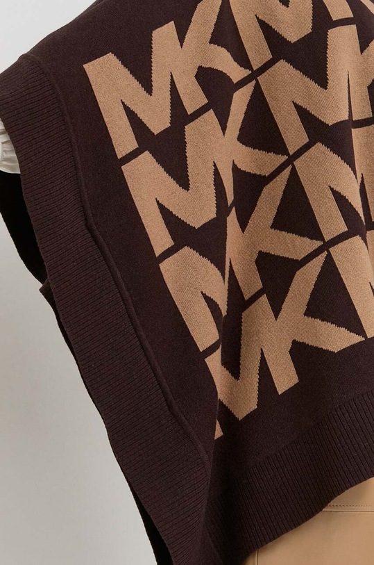 MICHAEL Michael Kors poncho z domieszką wełny MF16073CSN