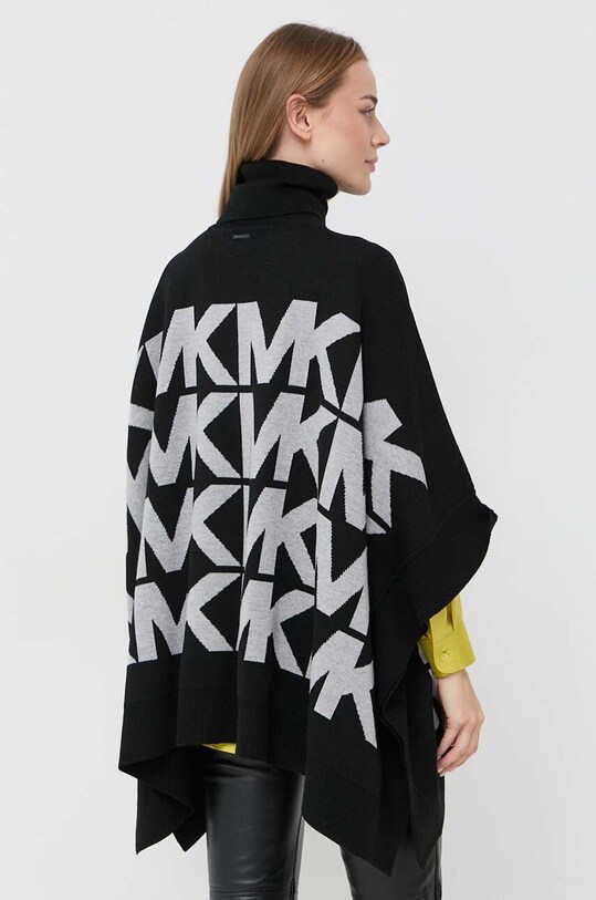 Îmbrăcăminte MICHAEL Michael Kors poncho din amestec de lana MF16073CSN negru