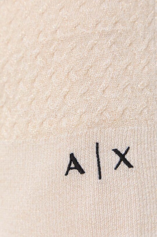Armani Exchange sweter z domieszką wełny 6RYM1X.YMT7Z złoty