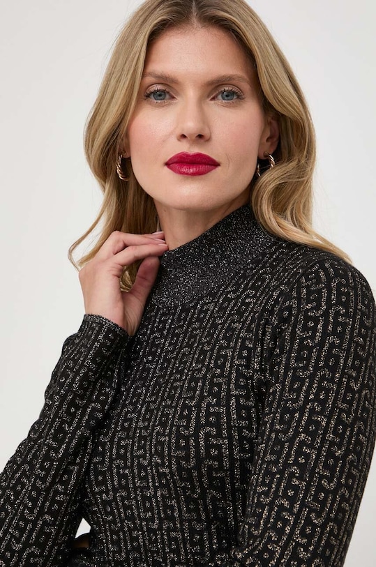 Liu Jo sweter czarny MF3168.MA49I