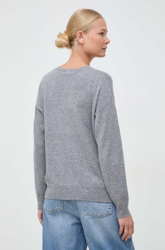 Odzież Liu Jo sweter z domieszką wełny MF3365.MS14G szary