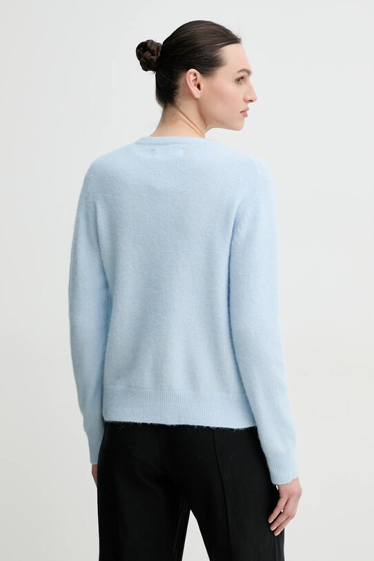 Odzież Samsoe Samsoe kardigan wełniany NOR F16422744 niebieski