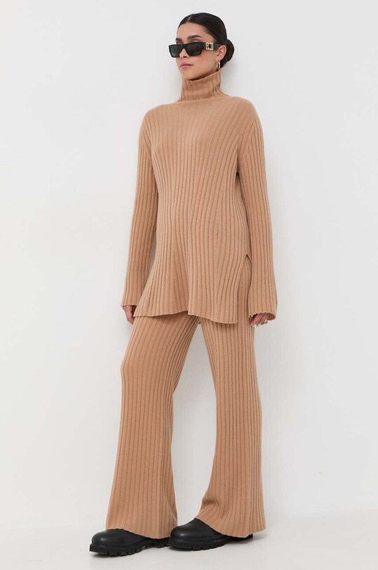 Вовняний светр Twinset 232TP3201 бежевий AW23