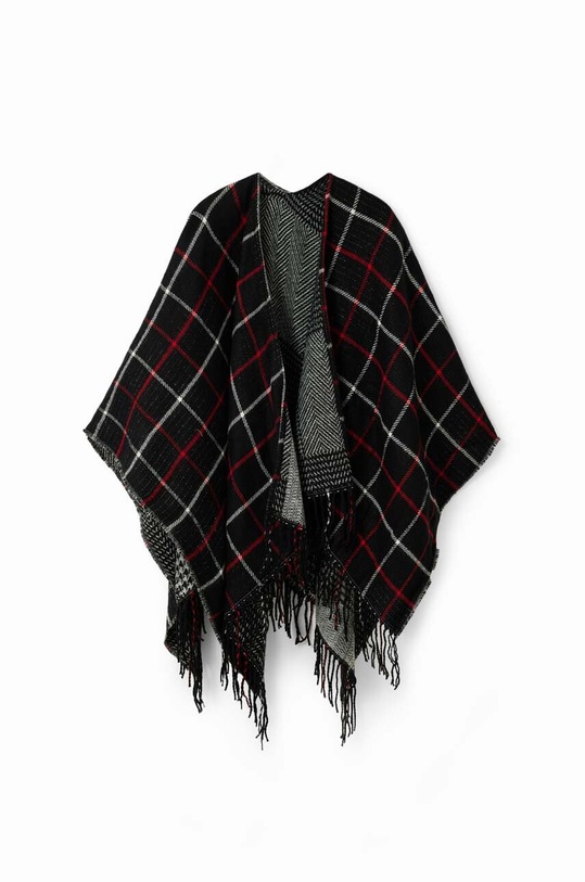 Desigual poncho 23WAIA10 czarny