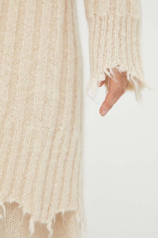 Вовняний кардиган Herskind 4926970 бежевий
