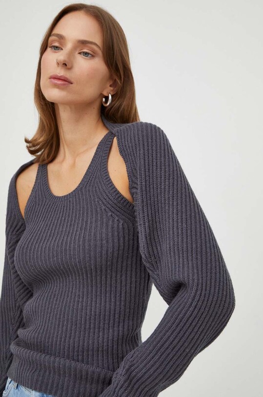 Herskind compleu din amestec de lana gri 4958981
