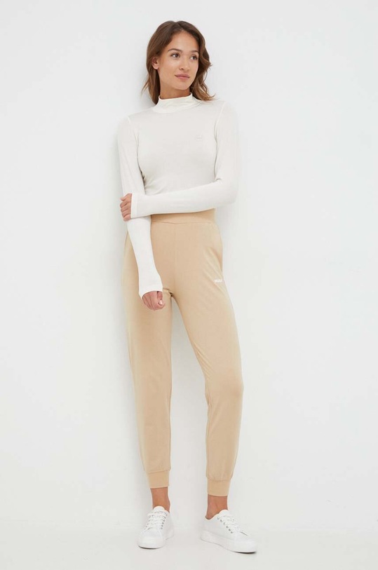 Emporio Armani Underwear longsleeve lounge 164633.3F224 beżowy AW23