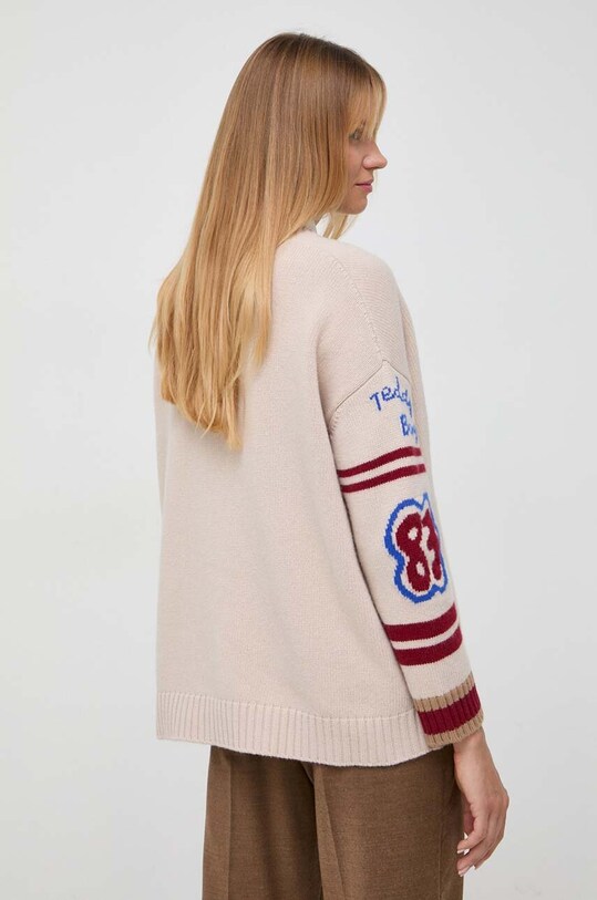 Odzież Weekend Max Mara kardigan wełniany 2353460333600 beżowy