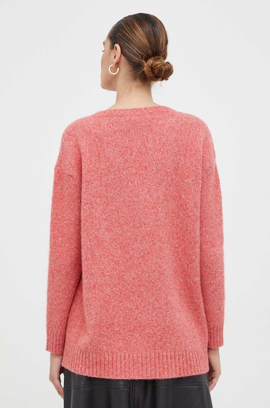 Odzież Weekend Max Mara sweter z domieszką wełny 2353661233600 różowy