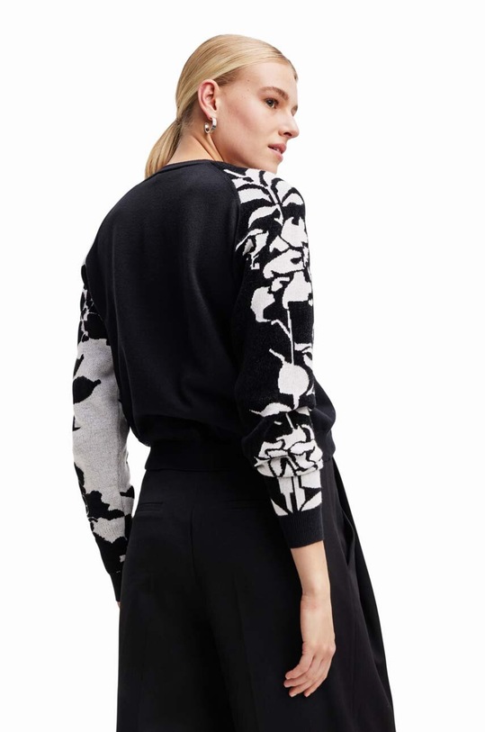 Desigual sweter 23WWJF20 czarny AW23