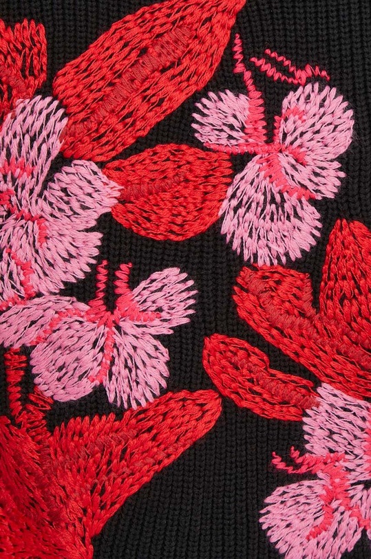 Desigual sweter 23WWJF32 czarny