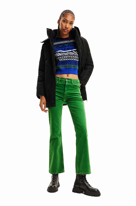 Desigual sweter granatowy 23WWJF48