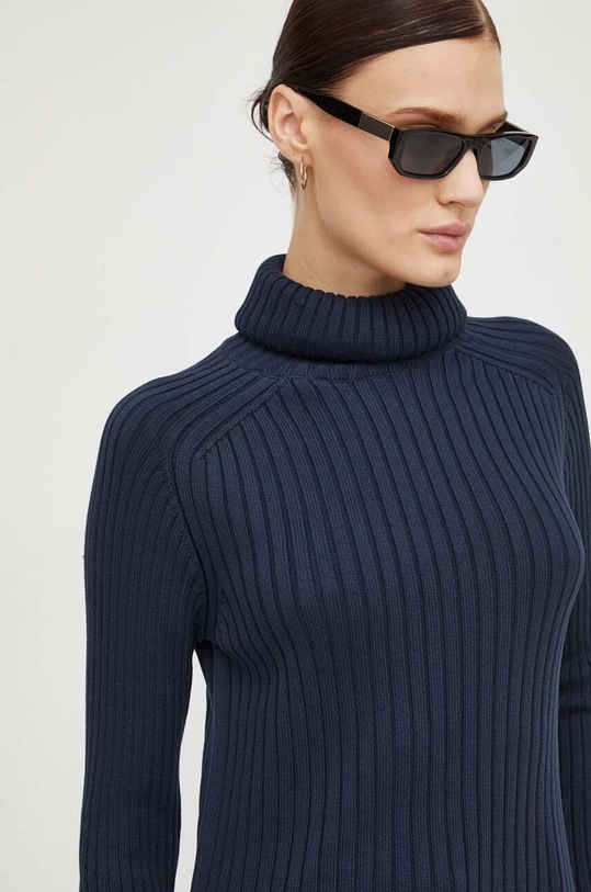 Βαμβακερό πουλόβερ Marc O'Polo σκούρο μπλε 309504560325