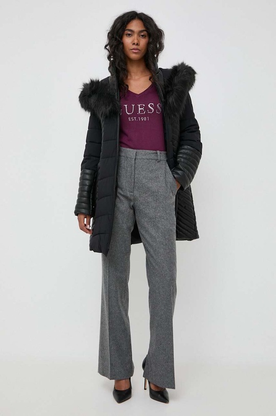 Guess sweter W3BR24.Z2NQ2 fioletowy AW23