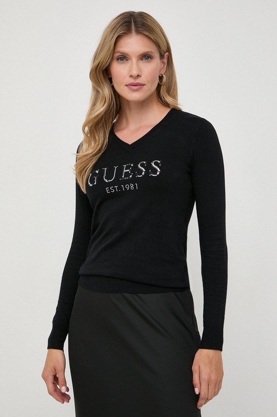 Guess sweter szpic czarny W3BR24.Z2NQ2