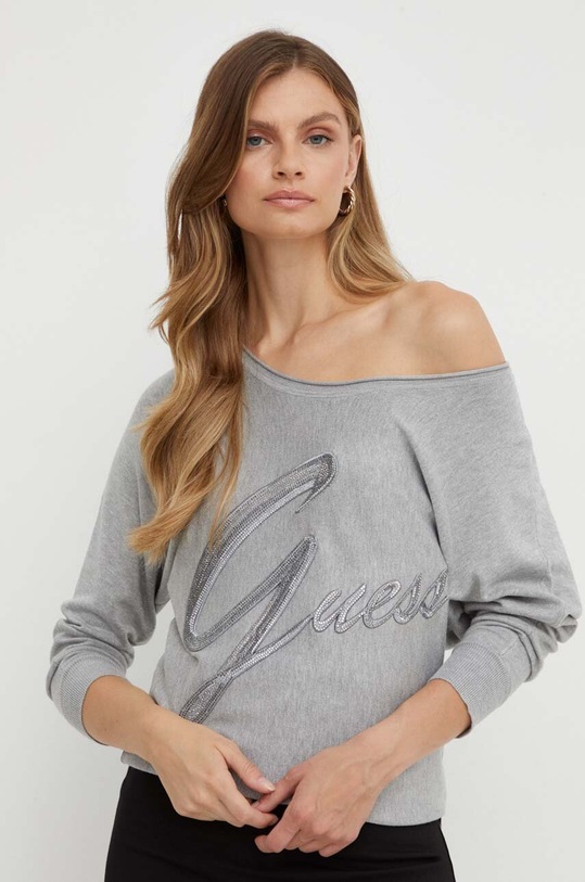 Πουλόβερ Guess άλλο γκρί W3BR25.Z2NQ2