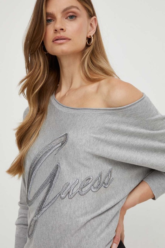 Πουλόβερ Guess γκρί W3BR25.Z2NQ2