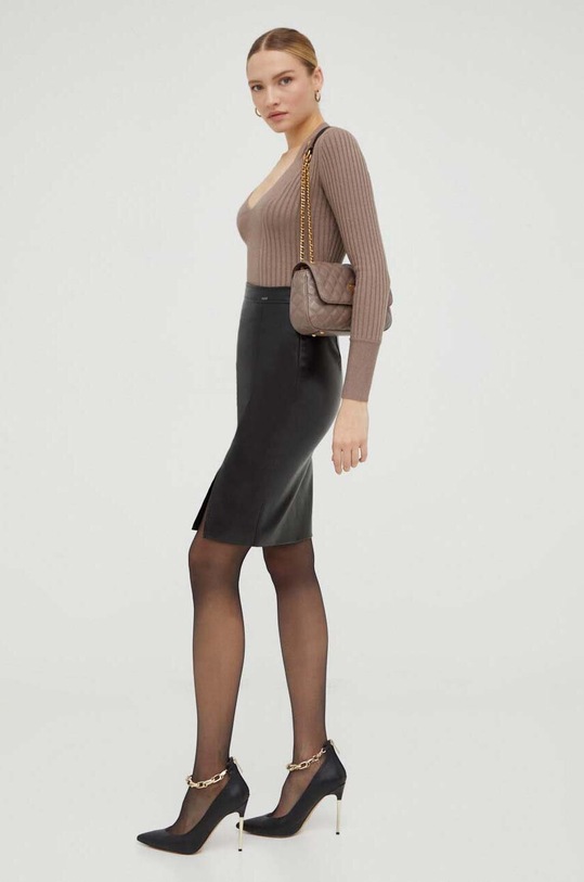 Пуловер Guess кафяв W3BR30.Z2V42