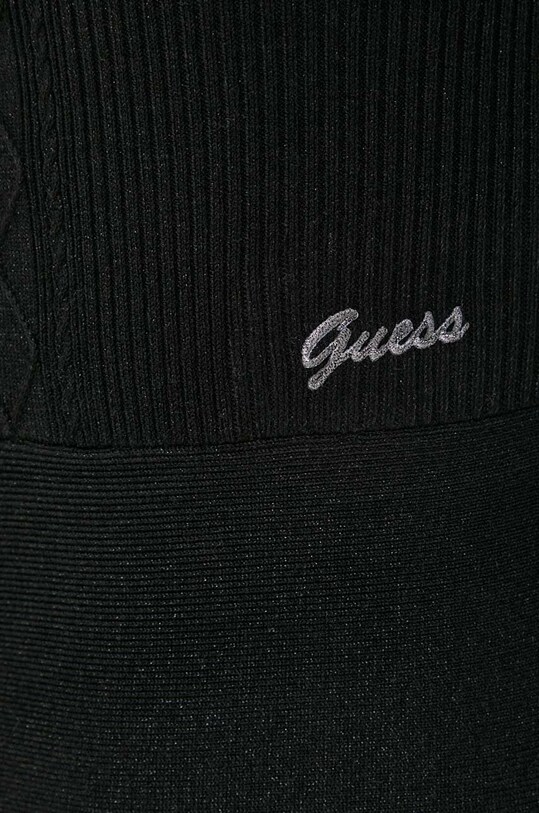 Guess sweter z domieszką wełny W3BR41.Z3940 czarny