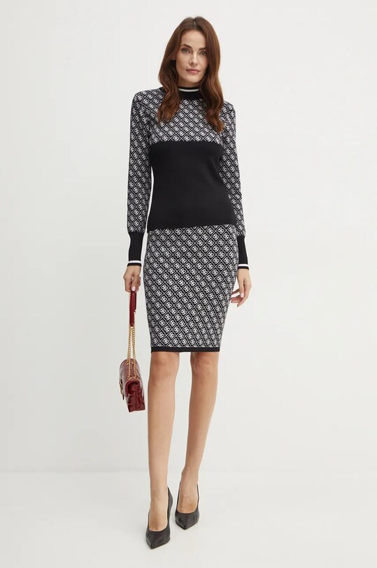 Guess sweter W3BR81.Z37K0 czarny AW24