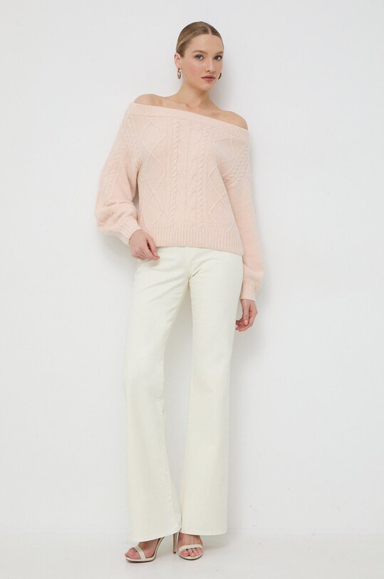 Guess sweter W3BR16.Z2YZ2 beżowy AW23