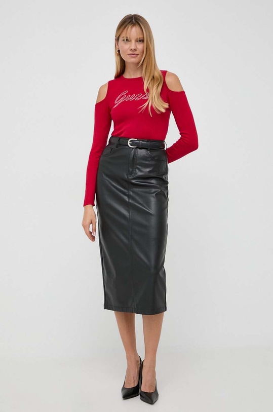 Guess sweter W3BR80.Z2YK2 czerwony AW23