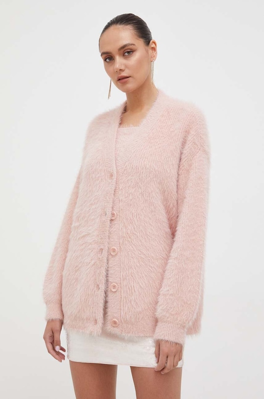 Guess kardigan pozostałe różowy W3BR71.Z3BH0