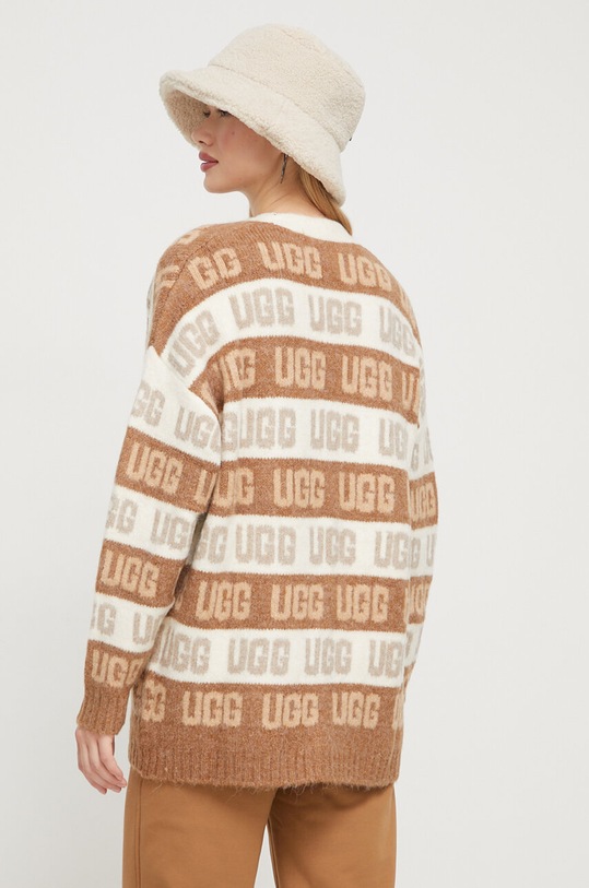 Odzież UGG kardigan z domieszką wełny 1149470 beżowy