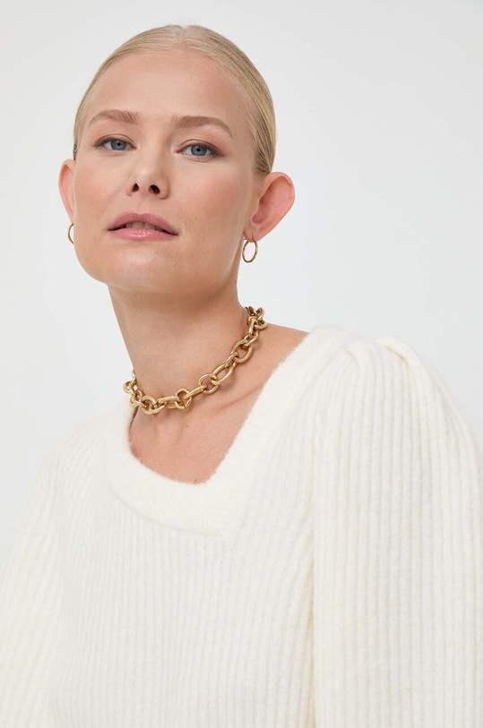 Notes du Nord sweter wełniany 13282 beżowy