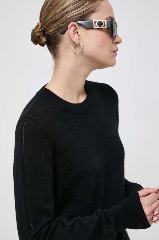 Notes du Nord pulover de casmir negru 13352