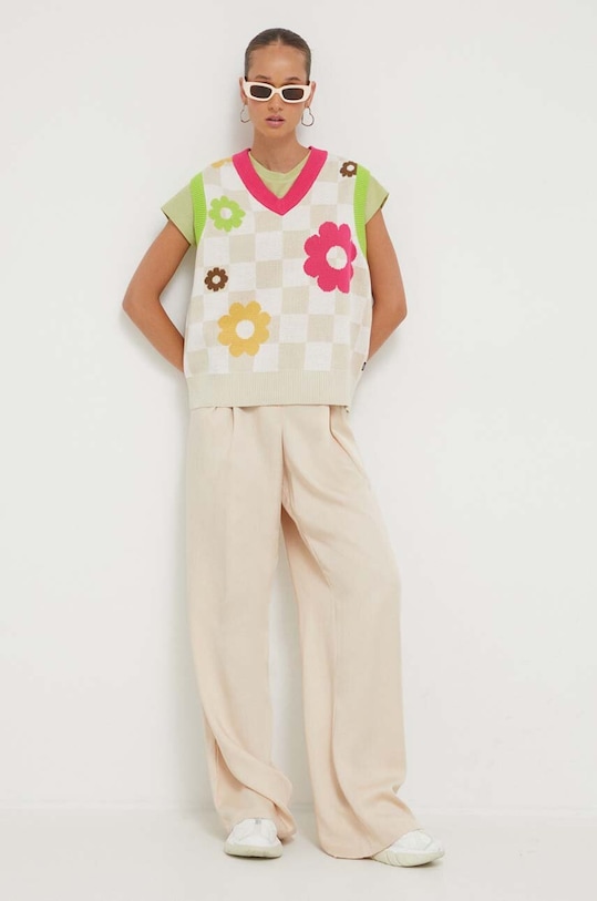 Vans kamizelka bawełniana VN00076D2N11 beżowy AW23