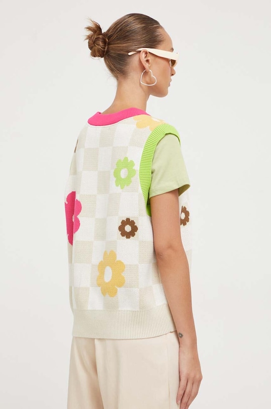 Odzież Vans kamizelka bawełniana VN00076D2N11 beżowy