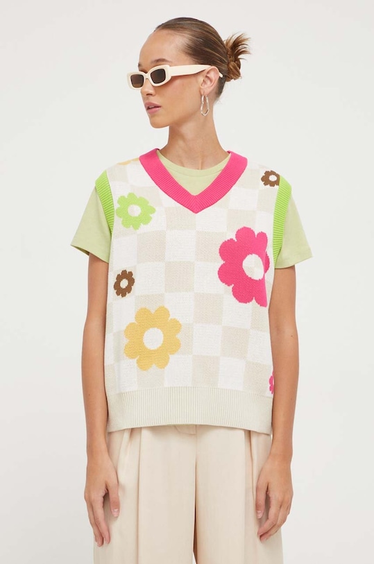 Vans kamizelka bawełniana beżowy VN00076D2N11