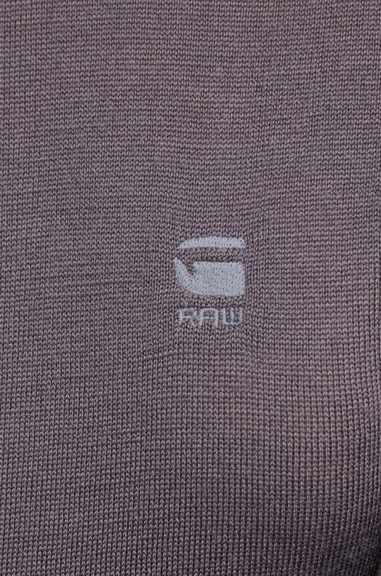 Vlnený sveter G-Star D23678.B692 fialová